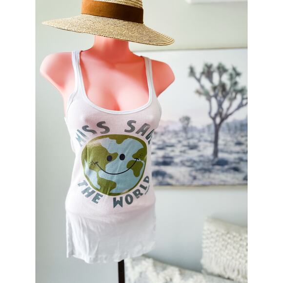 Aeropostale Eco Cutie Miss Save The World tank top - Picture 3 of 5